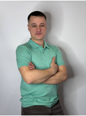 Футболка-поло мята Футболка-поло мята
