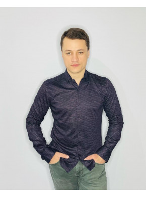 Рубашка цветная рябь Рубашка цветная рябь