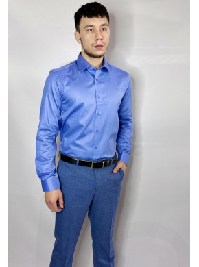 Рубашка голубая (NON IRON)